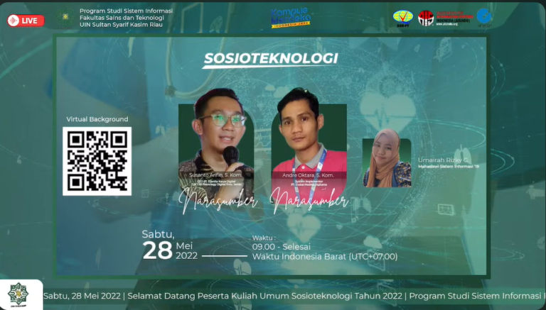 Kuliah Umum Sosioteknologi I Tahun 2022