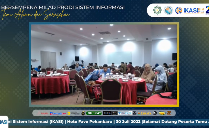 Sempena Milad Program Studi Sistem Informasi Temu Alumni dan Sarasehan