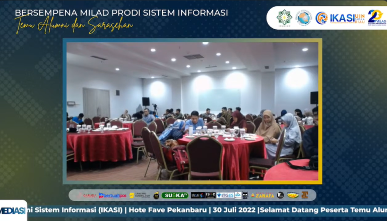 Sempena Milad Program Studi Sistem Informasi Temu Alumni dan Sarasehan