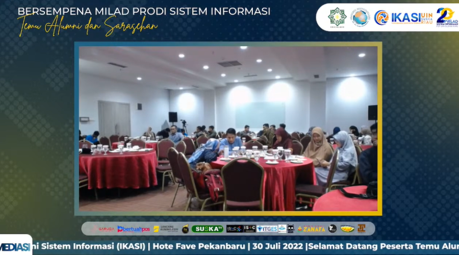 Sempena Milad Program Studi Sistem Informasi Temu Alumni dan Sarasehan