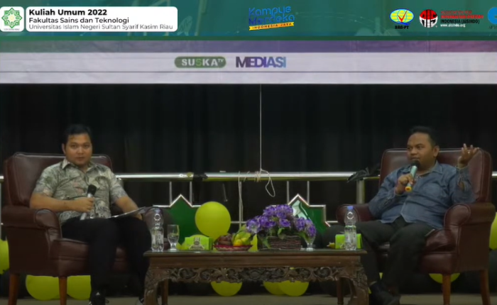 Kuliah Umum Fakultas Sains dan Teknologi UIN Suska Riau 2022