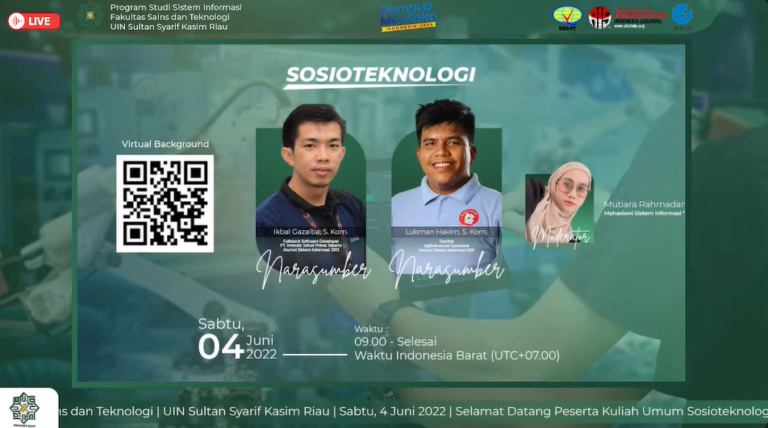 Kuliah Umum Sosioteknologi II Tahun 2022