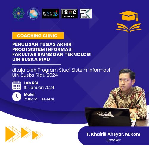 Flayer Kegiatan Coaching Clinic Prodi SI